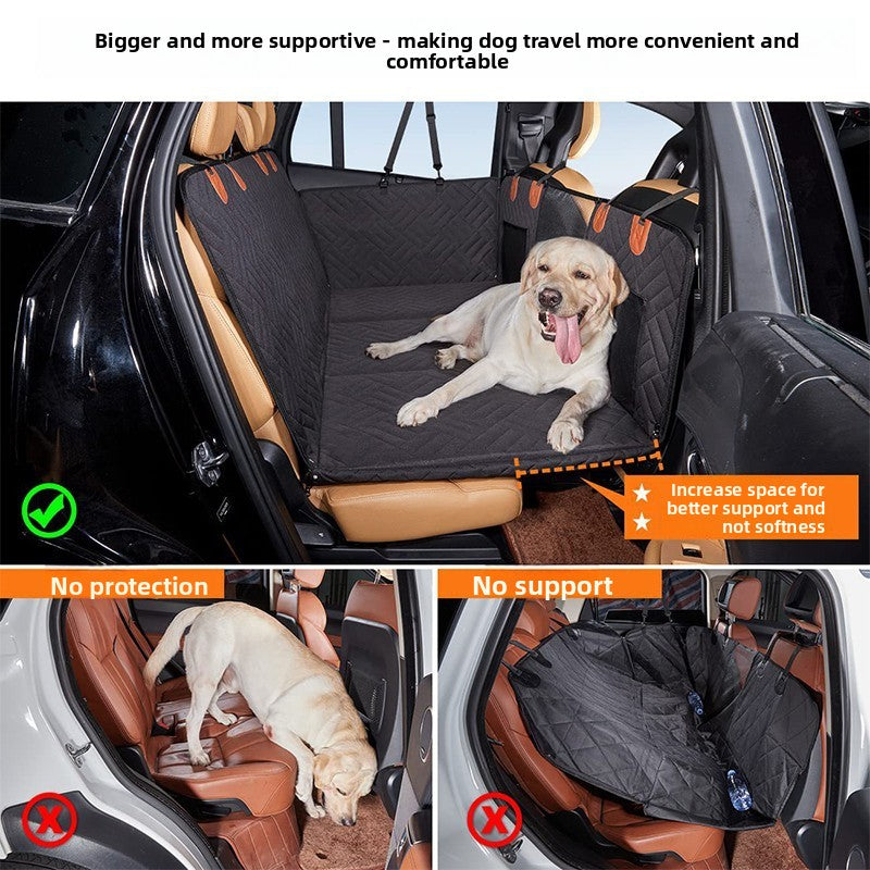 Pet Car Mat, Rear Seat Dog Mat, Car Seat Back Seat Waterproof and Dirt-Proof Cushion, Specially Designed for Dogs