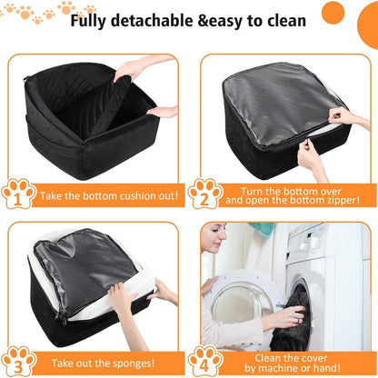 Pet car package with full seats
