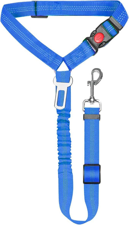 Pet Car Safety Belt with Traction Rope