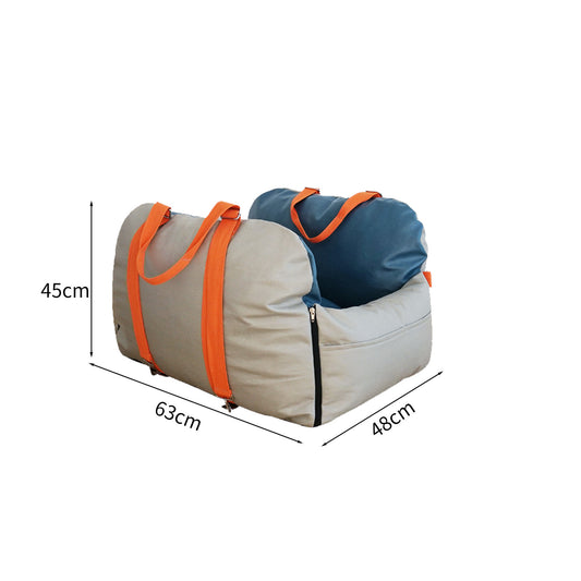 Pet Car Safety Seat and Carrying Bag