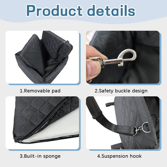 Pet Car Seat Cushion Waterproof Scratch Resistant