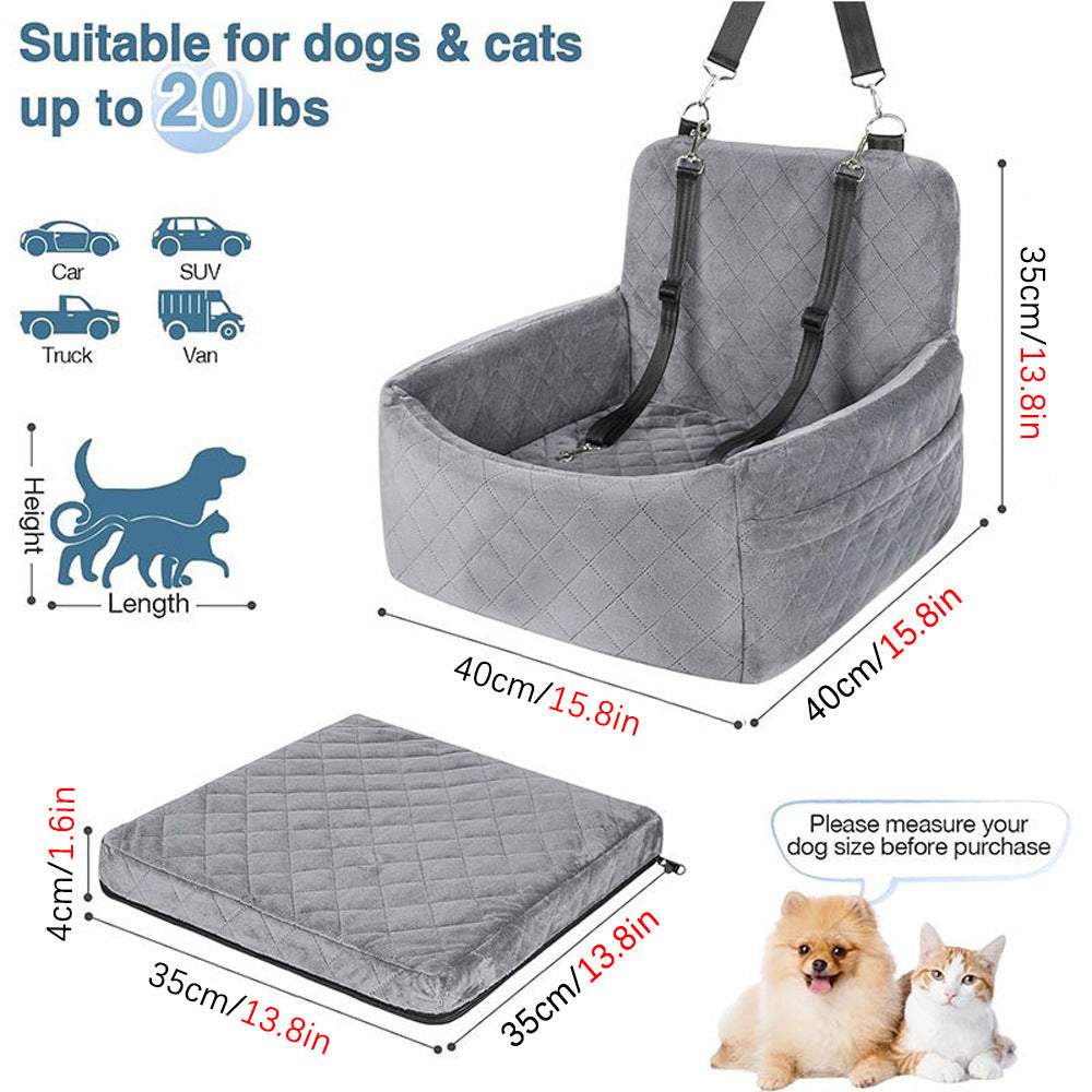 Pet Car Seat Cushion Waterproof Scratch Resistant