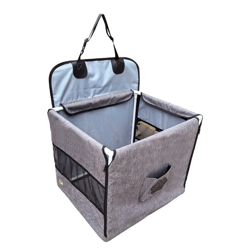 Pet Car Seat Mat with Non-Slip Base