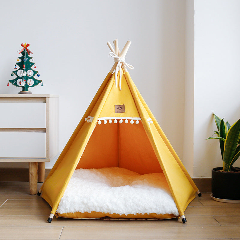 Pet cat and dog tent