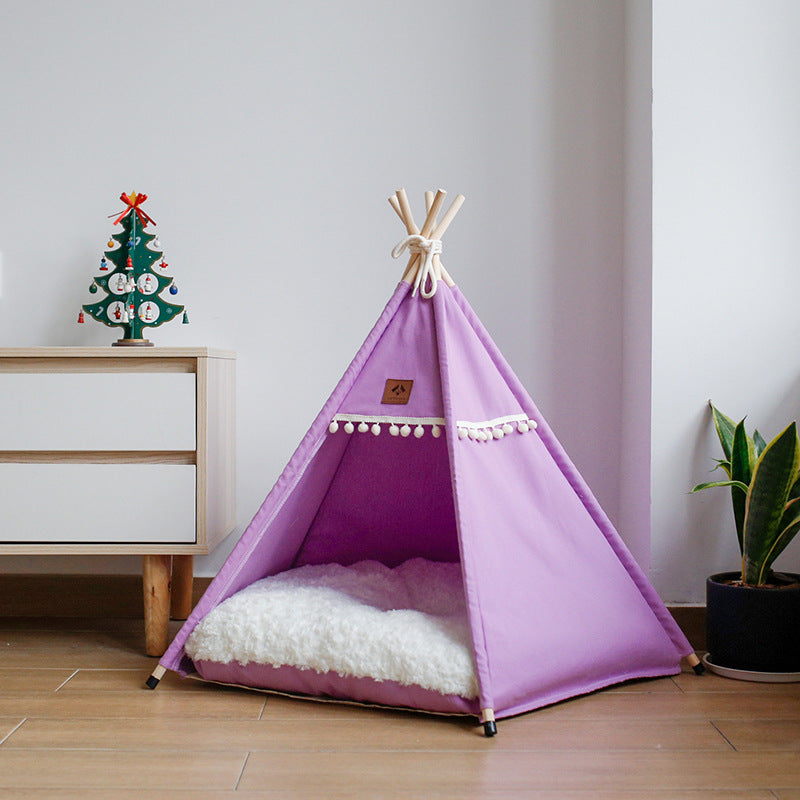 Pet cat and dog tent