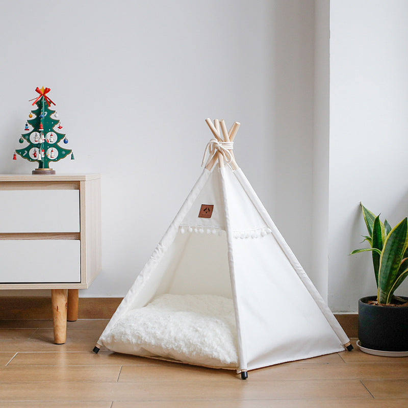 Pet cat and dog tent