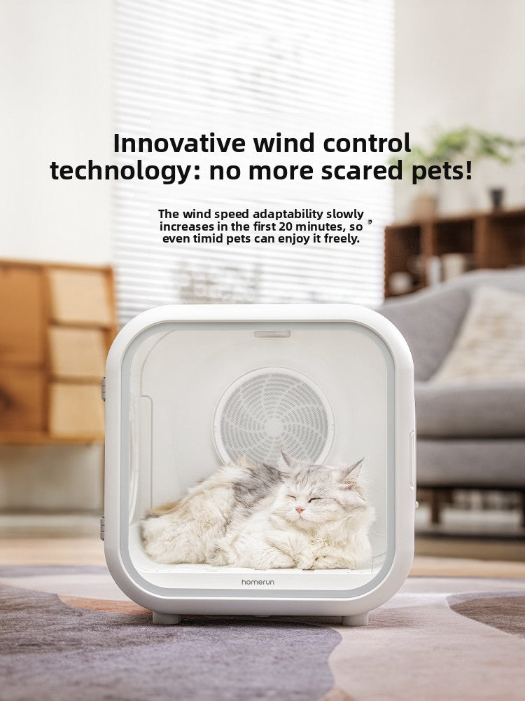 Pet cat bathing and drying machine