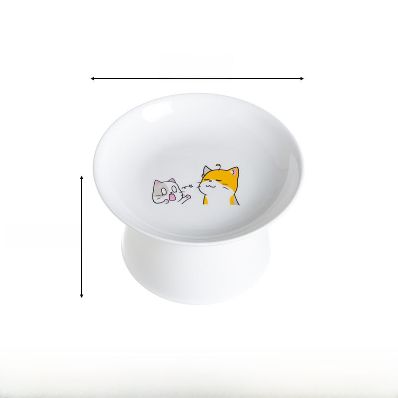 Pet ceramic cat Basin
