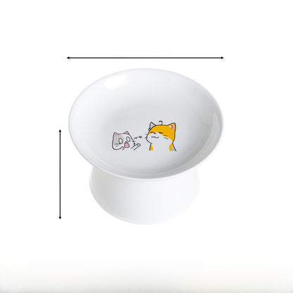 Pet ceramic cat Basin