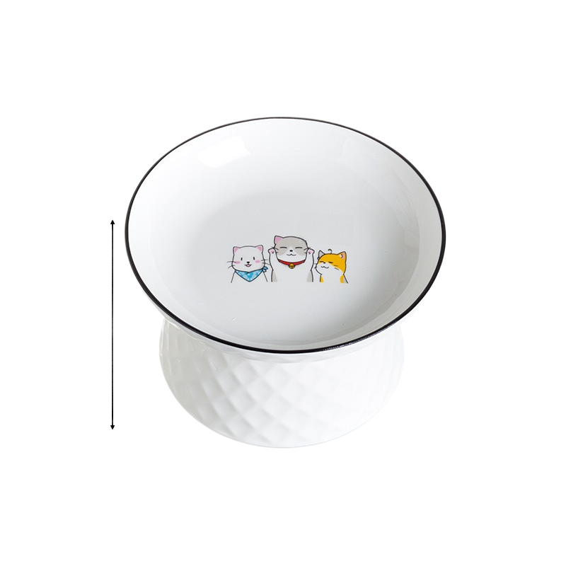 Pet ceramic cat Basin