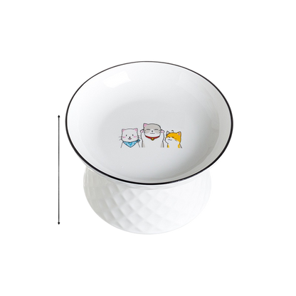 Pet ceramic cat Basin