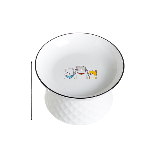 Pet ceramic cat Basin