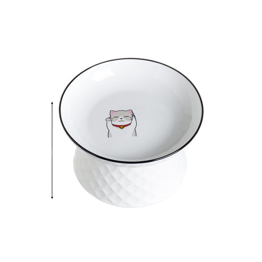 Pet ceramic cat Basin