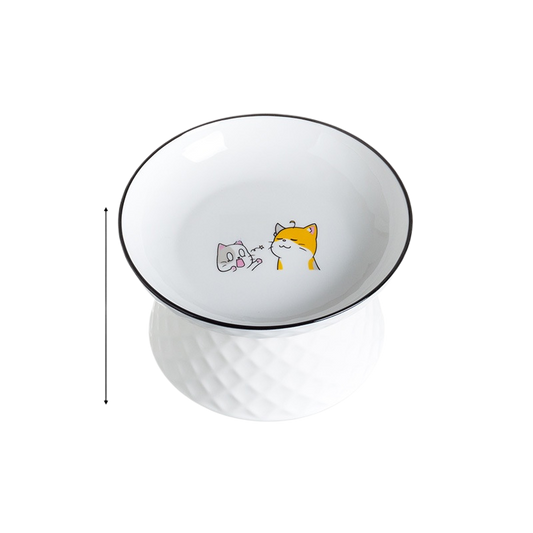 Pet ceramic cat Basin