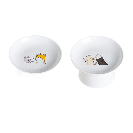 Pet ceramic cat Basin