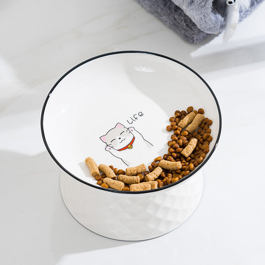 Pet ceramic cat Basin
