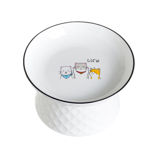 Pet ceramic cat Basin