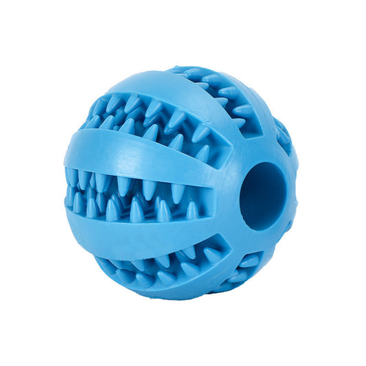 Pet chewable and grinding toy ball