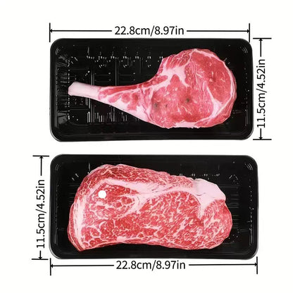 Pet chewable steak toys
