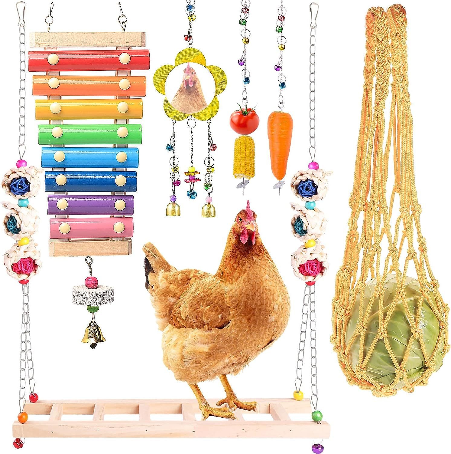 Pet chicken toys