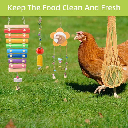 Pet chicken toys