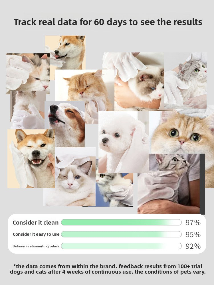 Pet Cleaning Gloves