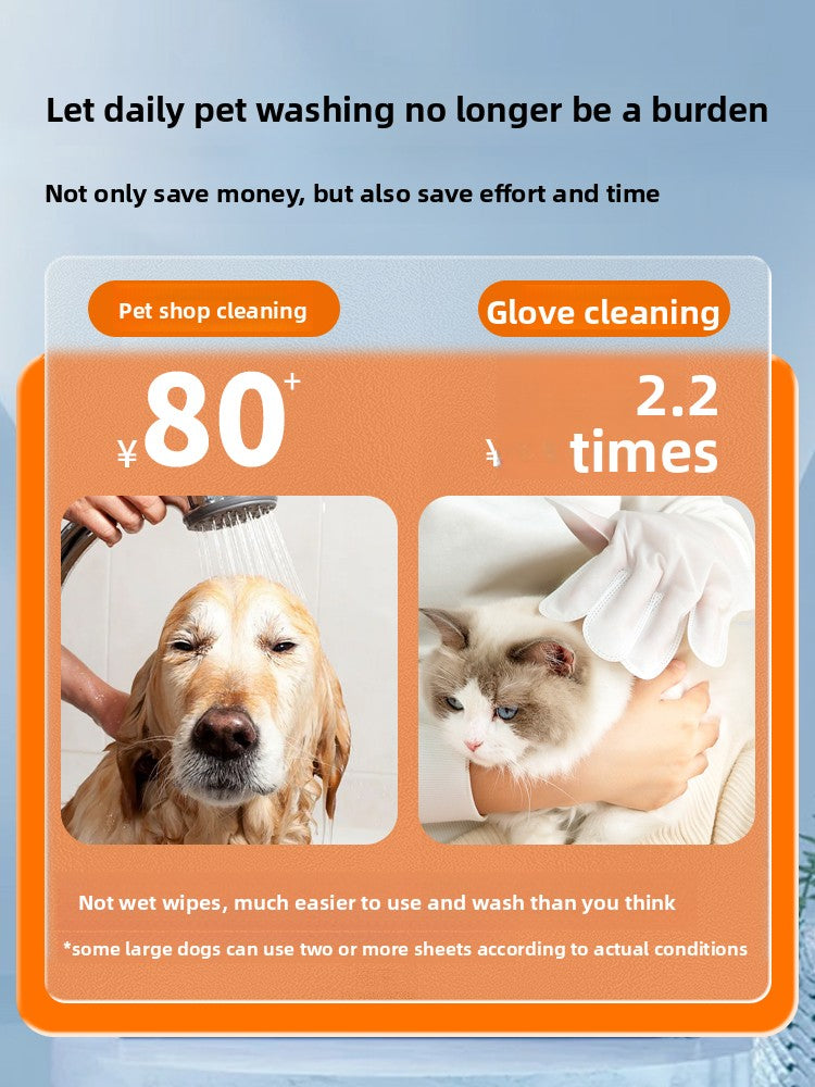 Pet Cleaning Gloves
