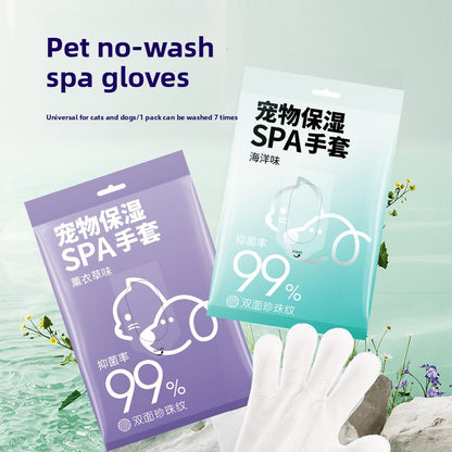 Pet Cleaning Gloves with Deodorizing Function