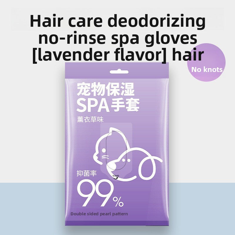 Pet Cleaning Gloves with Deodorizing Function