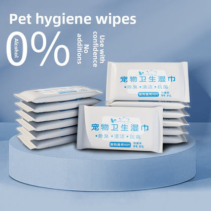 Pet Cleaning Gloves with Deodorizing Function