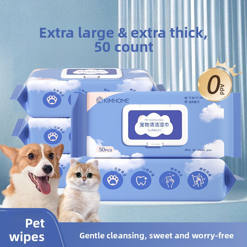 Pet Cleaning Wipes for Eyes and Ears