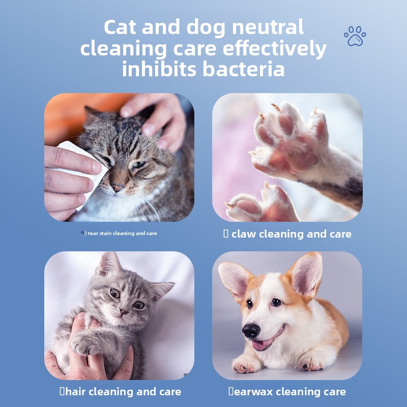 Pet Cleaning Wipes for Eyes and Ears