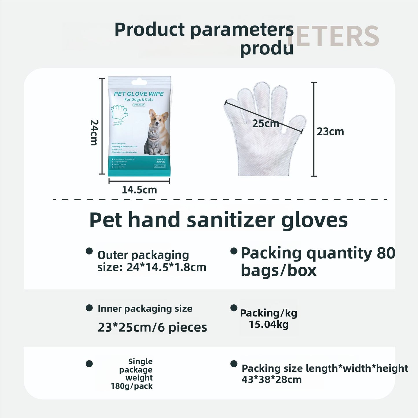 Pet Cleaning Wipes