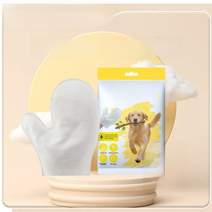 Pet Cleaning Wipes Gloves
