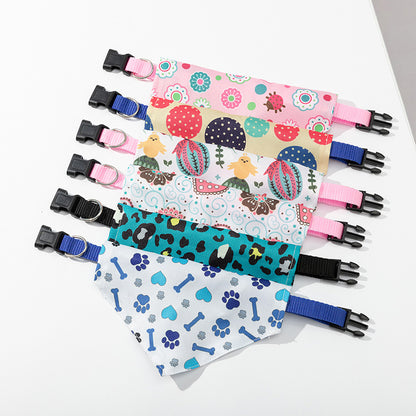 Pet Clothing Dog Accessories Pet Saliva Scarf Dog Scarf Pet Scarf