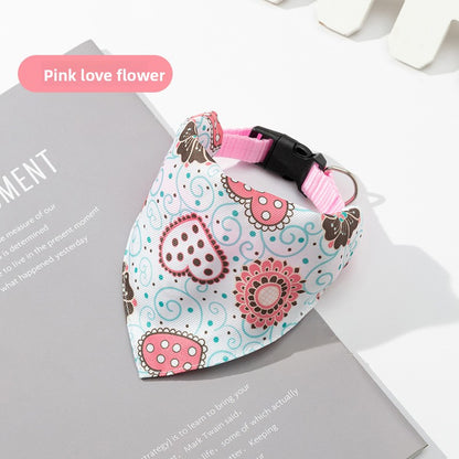 Pet Clothing Dog Accessories Pet Saliva Scarf Dog Scarf Pet Scarf