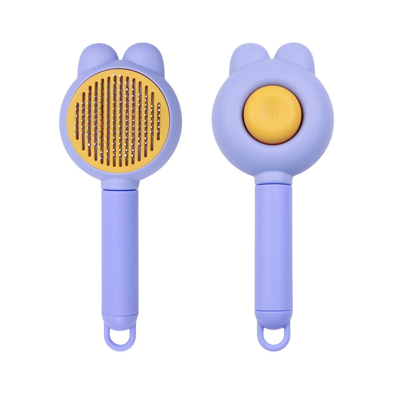 Pet Comb Needle Comb to Remove Floating Hair Brush Cleaning Combing Artifact Massage All-In-One Comb Cat Comb Pet Supplies