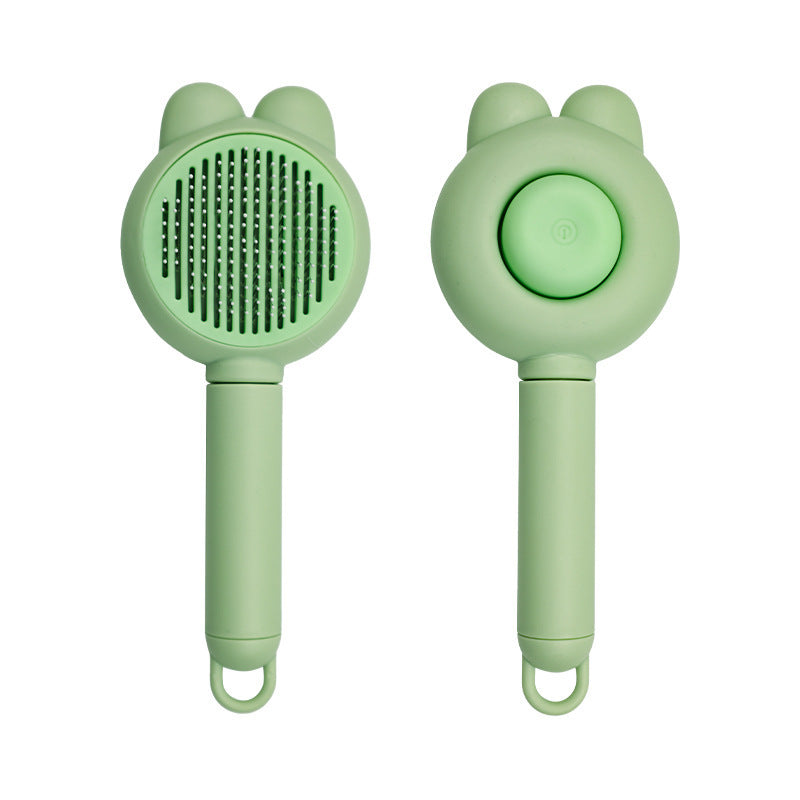 Pet Comb Needle Comb to Remove Floating Hair Brush Cleaning Combing Artifact Massage All-In-One Comb Cat Comb Pet Supplies