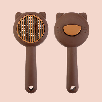 Pet Comb Needle Comb to Remove Floating Hair Brush Cleaning Combing Artifact Massage All-In-One Comb Cat Comb Pet Supplies