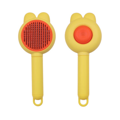 Pet Comb Needle Comb to Remove Floating Hair Brush Cleaning Combing Artifact Massage All-In-One Comb Cat Comb Pet Supplies