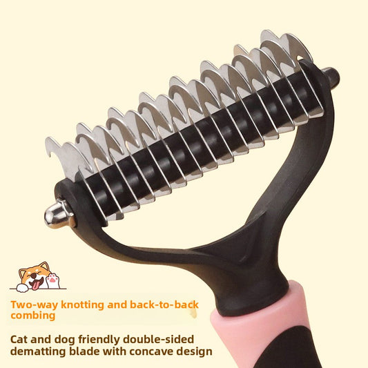Pet combing tool - Dog grooming comb