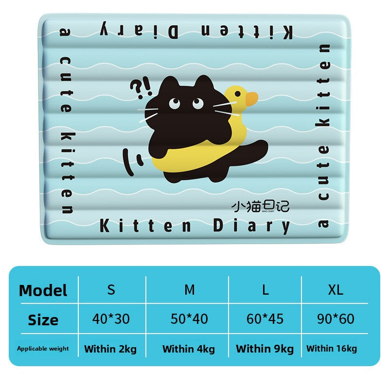 Pet Cooling Gel Mat Summer Comfort Pad