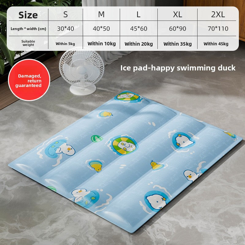 Pet Cooling Gel Mat Summer Comfort Pad