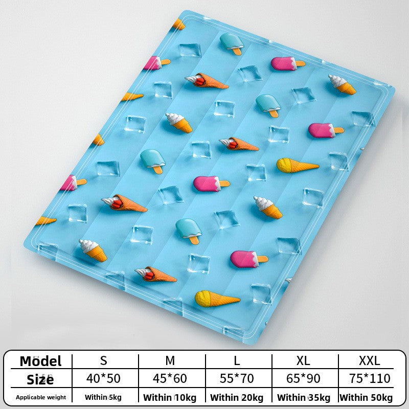 Pet Cooling Gel Mat Summer Comfort Pad
