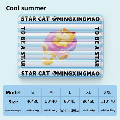 Pet Cooling Mat Ice Bed