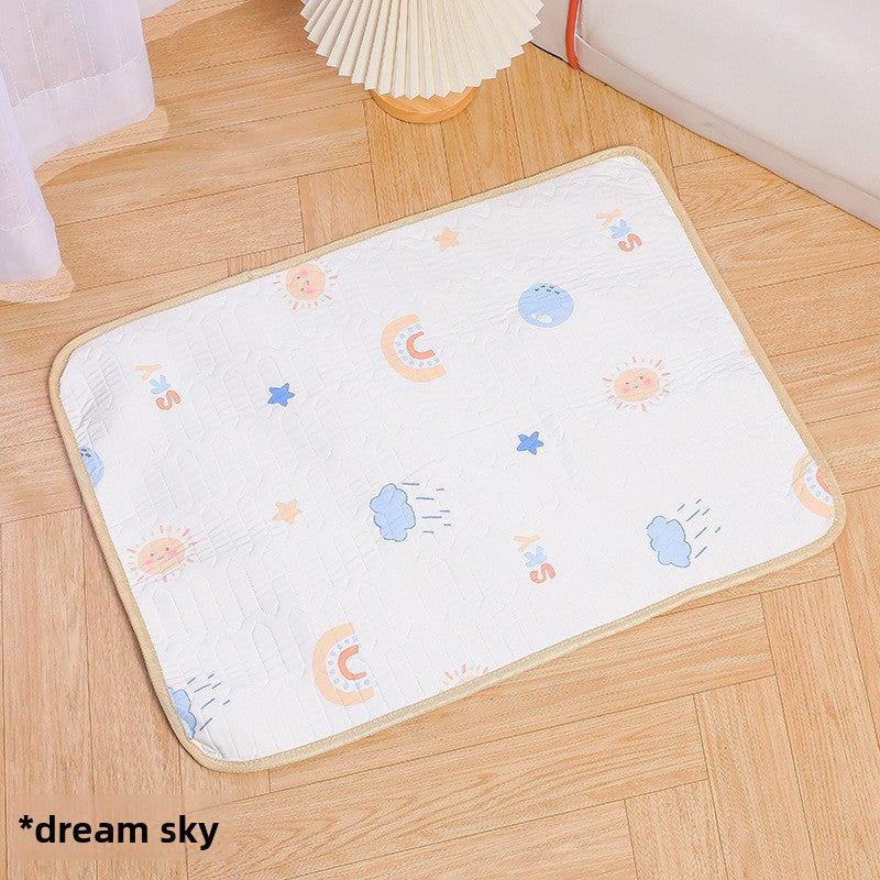 Pet Cooling Mat Summer Ice Silk Pad