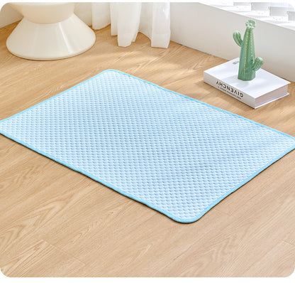 Pet Cooling Pad Ice Silk Mat