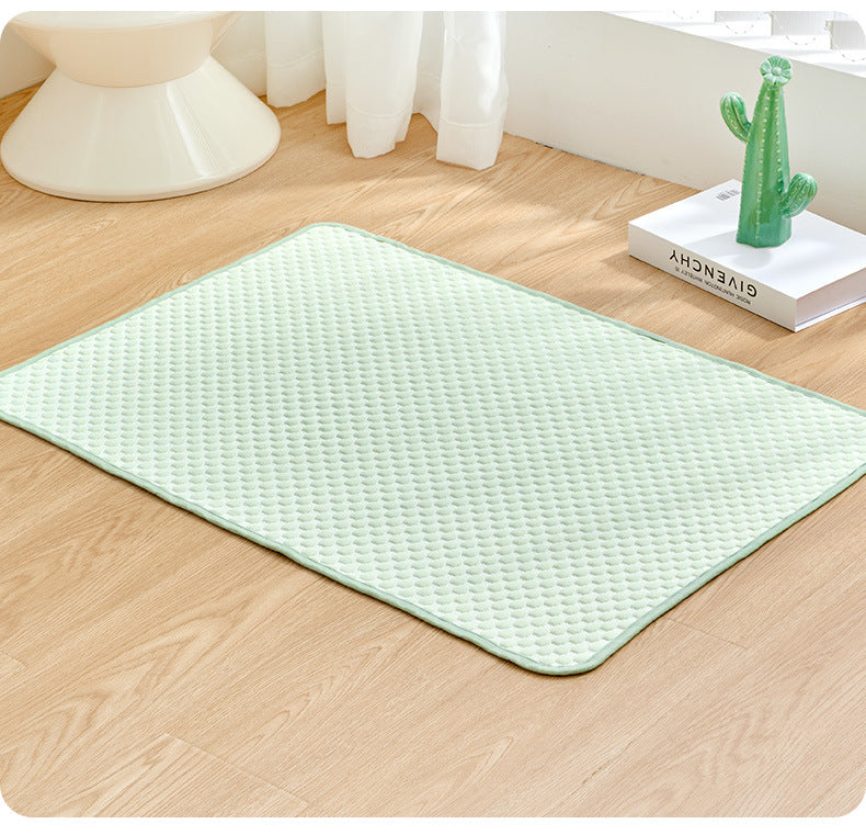 Pet Cooling Pad Ice Silk Mat