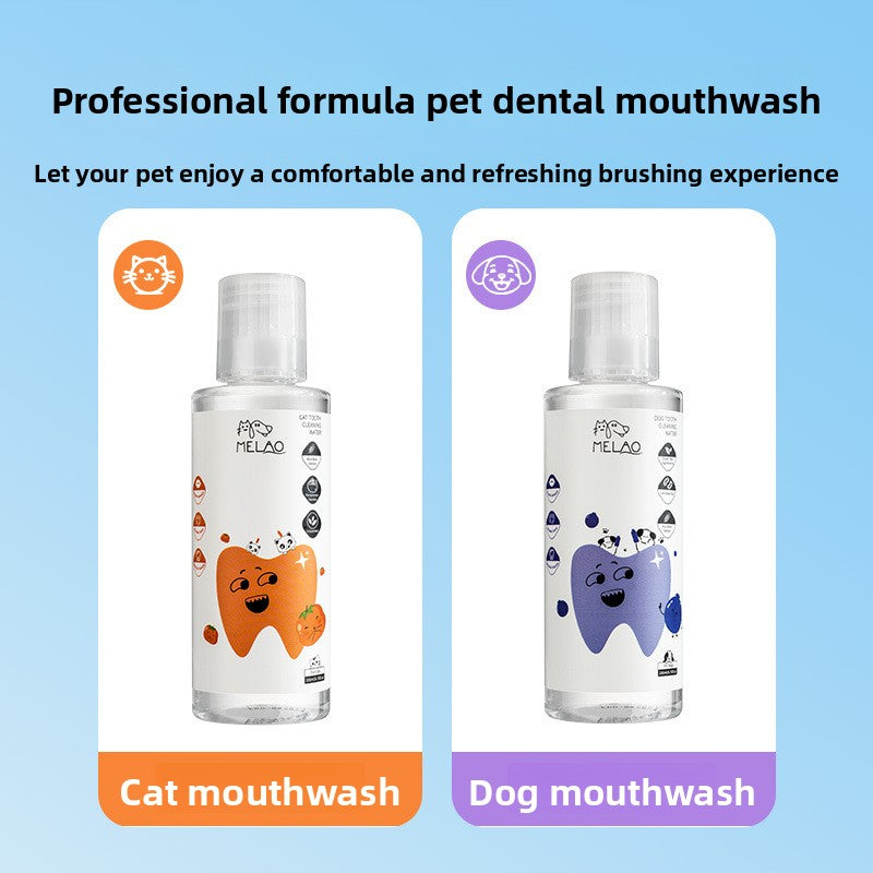 Pet Dental Care Mouthwash for Cats and Dogs