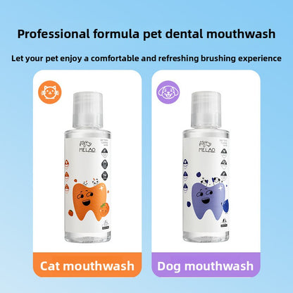 Pet Dental Care Mouthwash for Cats and Dogs